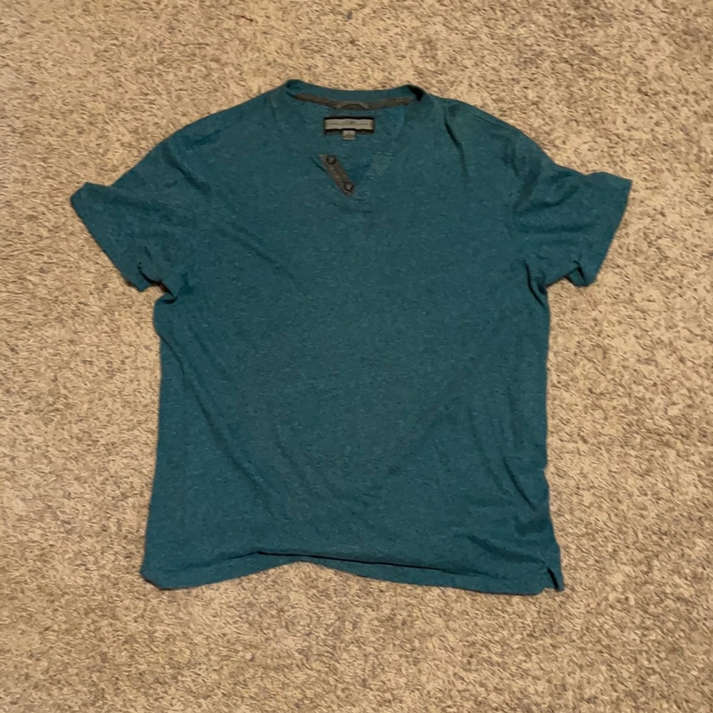 Blue dress tee